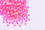 Jelly Resin Transparent AB Rhinestones BULK