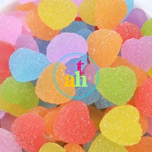 3D Resin Gummi Hearts