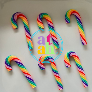 3D Mini Candy Cane