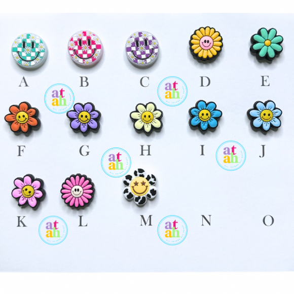 Silicone Focals ~ Flowers