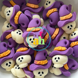 3D Resin Halloween Cabochons