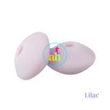 Lentil Silicone Beads