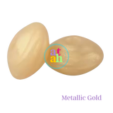 Lentil Silicone Beads