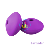Lentil Silicone Beads
