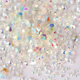 Jelly Resin Transparent AB Rhinestones ~ The Happy Trio