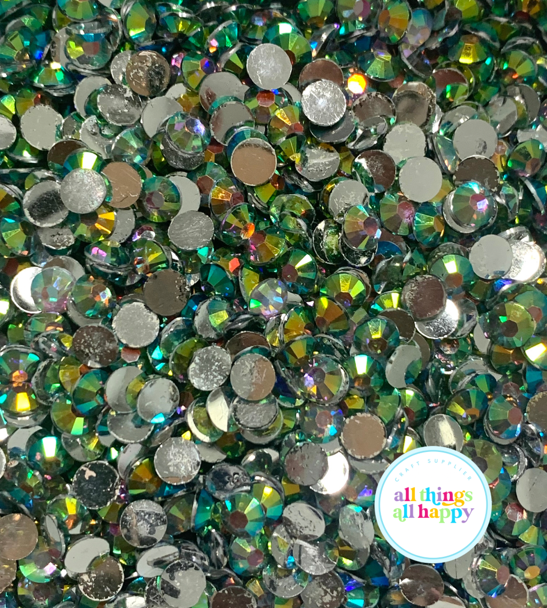 Silver Bottom Resin Rhinestones BULK – allthingsallhappy