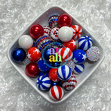 USA Bubblegum Beads