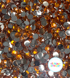 Silver Bottom Resin Rhinestones 1000pcs