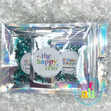 Jelly Resin Transparent AB Rhinestones ~ The Happy Trio