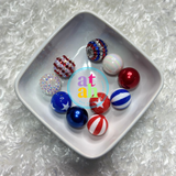 USA Bubblegum Beads