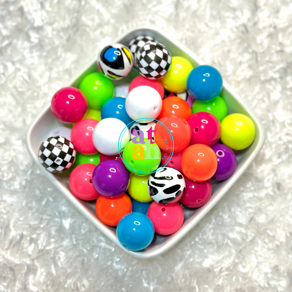 ✨ Clear AB Bubblegum Beads - Magical Aesthetics – RainbowShop for