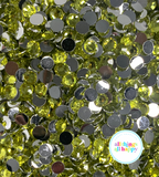 Silver Bottom Resin Rhinestones BULK