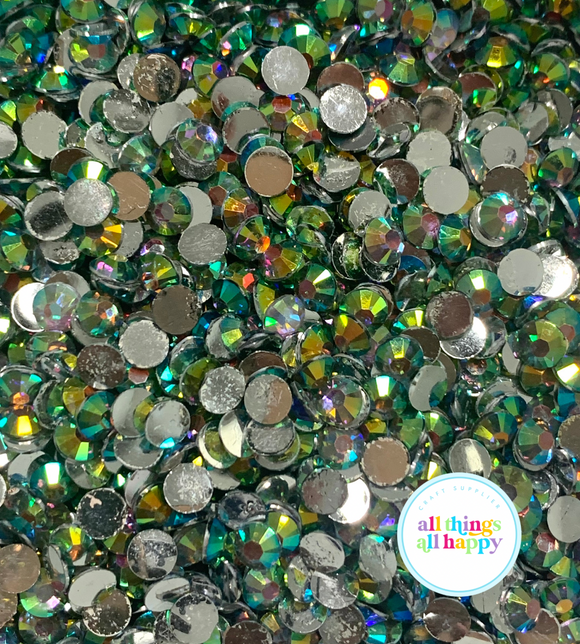 Resin Rhinestones Silver Bottom Bulk Bags – TheBlingBabyShop