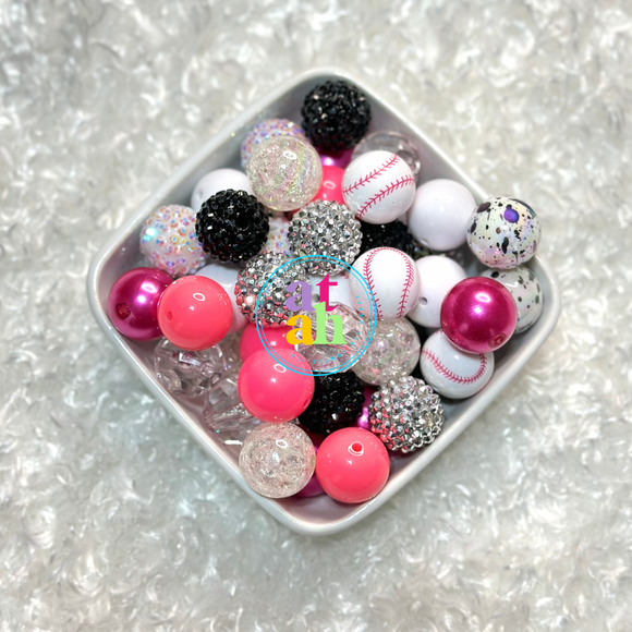 Dugout Divas Bubblegum Beads