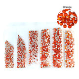 Glass Flatback Rhinestones Multi Size Pack