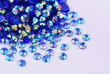 Jelly Resin Transparent AB Rhinestones BULK