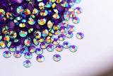 Jelly Resin Transparent AB Rhinestones BULK