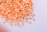 Jelly Resin Transparent AB Rhinestones BULK